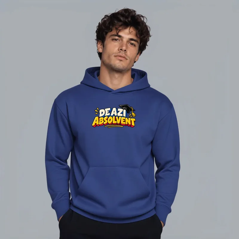 Tricou cu designul „Hanorac De Azi Absolvent”