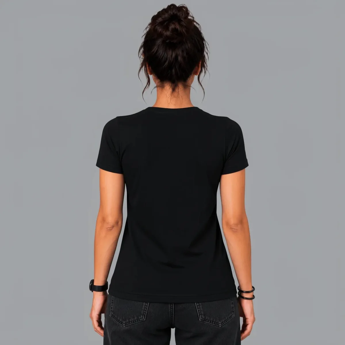 Tricou Better Together — Negru, Spate