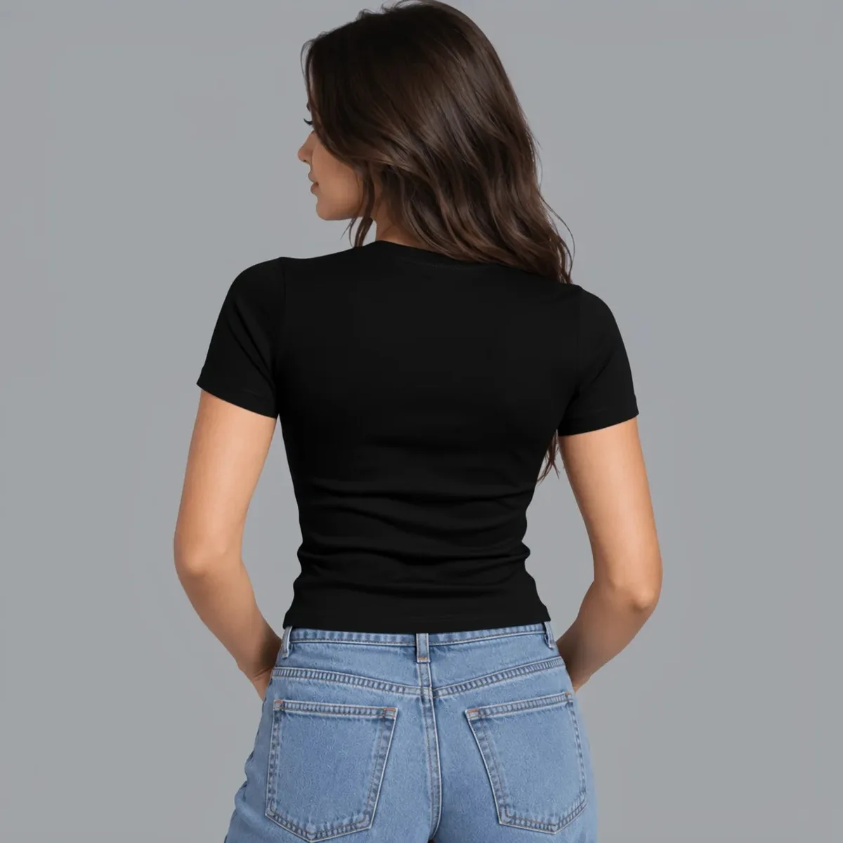 Tricou „Majorat” — Negru, Spate