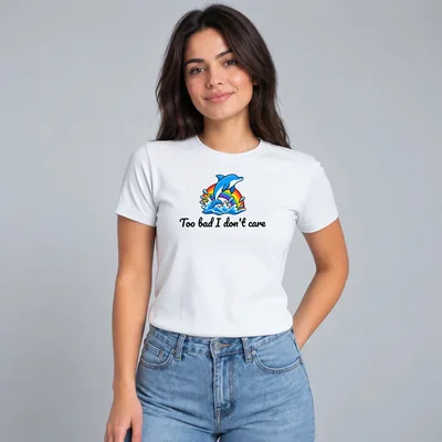 Tricou "Too bad I don't care"