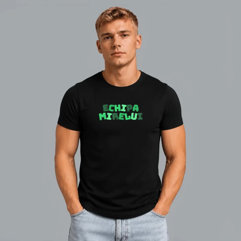 Tricou cu designul „Tricou „Echipa mirelui””