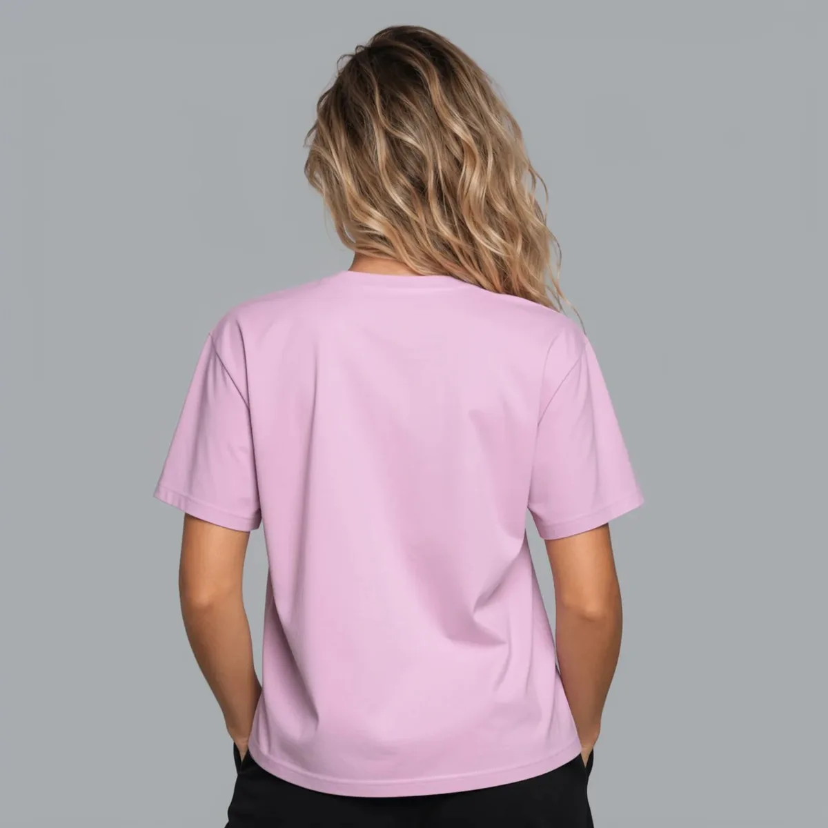 Tricou "Am zis da" — Orchid, Spate